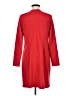 Halston Solid Red Casual Dress Size 8 - photo 2