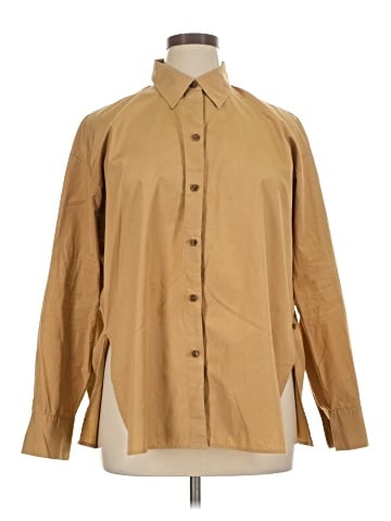 Vince. Long Sleeve Button-Down Shirt (view 1)