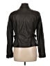 Banana Republic 100% Leather Black Leather Jacket Size M - photo 2
