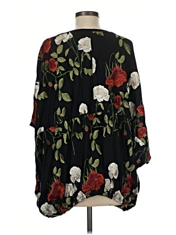 Akemi + Kin 3/4 Sleeve Blouse (view 2)