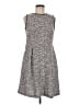 Ann Taylor LOFT Tweed Gray Casual Dress Size 8 - photo 1