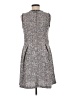 Ann Taylor LOFT Tweed Gray Casual Dress Size 8 - photo 2