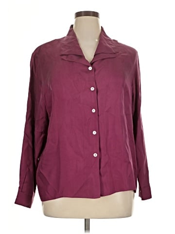 DressBarn Long Sleeve Blouse (view 1)