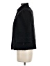 Liquid Black Wool Coat Size 6 - photo 5