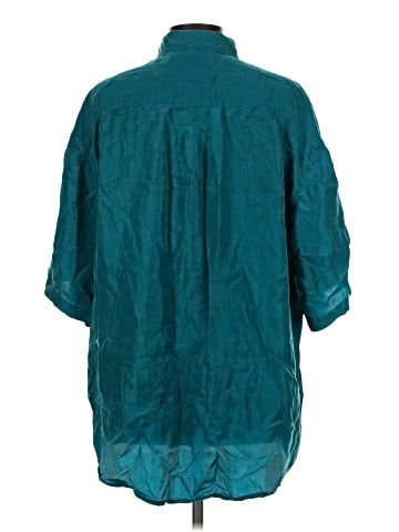 Albert Nipon 3/4 Sleeve Silk Top (view 2)