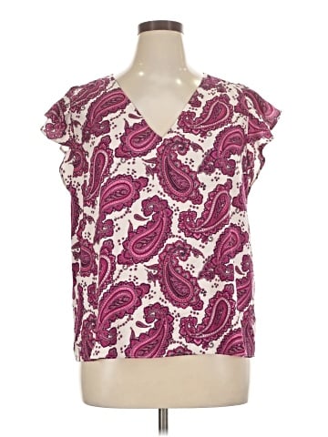 Express Short Sleeve Blouse (view 1)