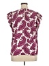Express Pink Short Sleeve Blouse Size XL - photo 2
