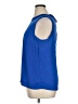 J.Crew 100% Polyester Blue Sleeveless T-Shirt Size 16 (tall) - photo 5