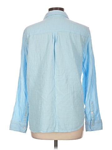 J.Crew Factory Store Long Sleeve Button-Down Shirt (view 2)