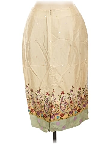 SILK CLUB COLLECTION Silk Skirt (view 2)