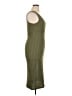 Unbranded 100% Polyester Green Casual Dress Size XL - photo 4