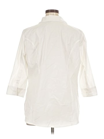 Riders by Lee 3/4 Sleeve Button-Down Shirt (view 2)