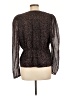 Express 100% Polyester Brown Long Sleeve T-Shirt Size L - photo 2