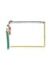 Stoney Clover Lane x Target Color Block Yellow White Makeup Bag One size - photo 1