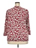 Talbots Red 3/4 Sleeve Blouse Size 3X - photo 2