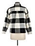 Caslon Checkered-gingham Ivory Coat Size Med Petite - photo 2