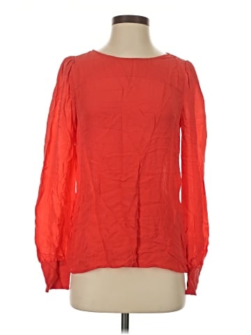 J.Crew Long Sleeve Silk Top (view 1)