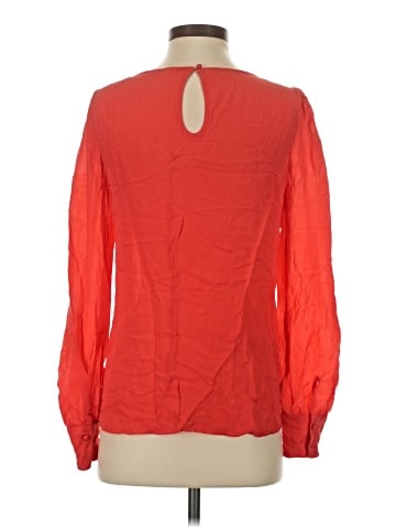 J.Crew Long Sleeve Silk Top (view 2)
