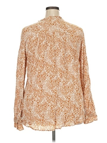 Ann Taylor LOFT Outlet Long Sleeve Blouse (view 2)
