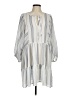 Blu Pepper Gray Casual Dress Size M - photo 1