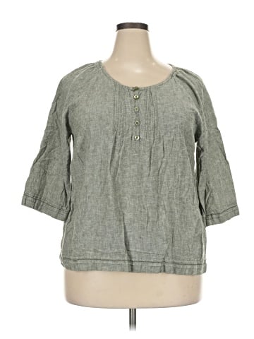 Cj Banks 3/4 Sleeve Blouse (view 1)