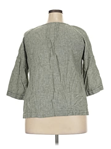 Cj Banks 3/4 Sleeve Blouse (view 2)