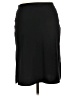 Evolution 100% Polyester Solid Black Casual Skirt Size L - photo 2
