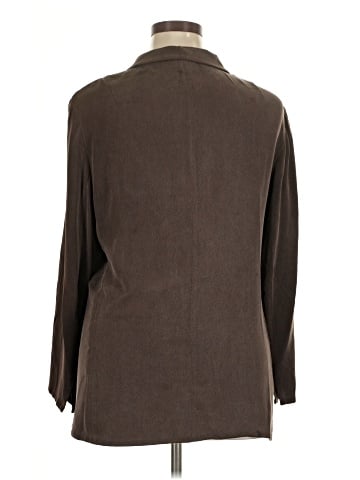 DressBarn 3/4 Sleeve Silk Top (view 2)