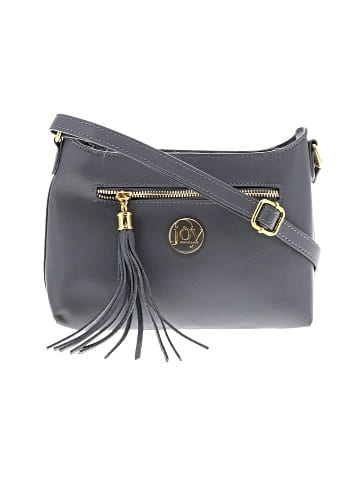 Joy Mangano Leather Crossbody Bag (view 1)