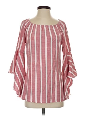 Fever 3/4 Sleeve Blouse (view 1)