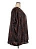 Torrid Brown Long Sleeve Blouse Size 4X Plus (4) - photo 4