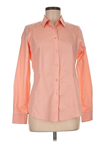 Foxcroft Long Sleeve Button-Down Shirt (view 1)