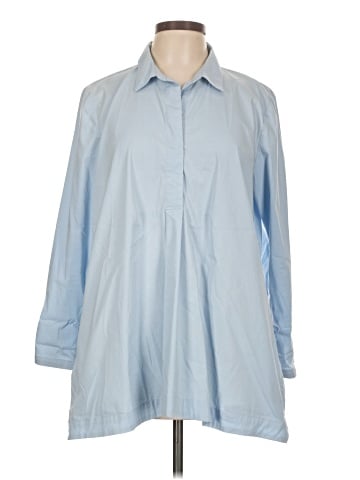 J.Jill 3/4 Sleeve Button-Down Shirt (view 1)