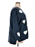 Cj Banks Hearts Blue Pullover Sweater Size 3X - photo 4