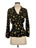 Ganni 100% Viscose Yellow 3/4 Sleeve Blouse Size EU 36 / US 6 - photo 1