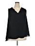 Vince Camuto 100% Polyester Black Sleeveless Blouse Size 3X - photo 1