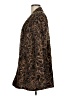 J.Jill Animal Print Brown Coat Size Med Petite - photo 5