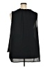 Vince Camuto 100% Polyester Black Sleeveless Blouse Size 3X - photo 2