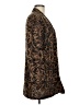 J.Jill Animal Print Brown Coat Size Med Petite - photo 4