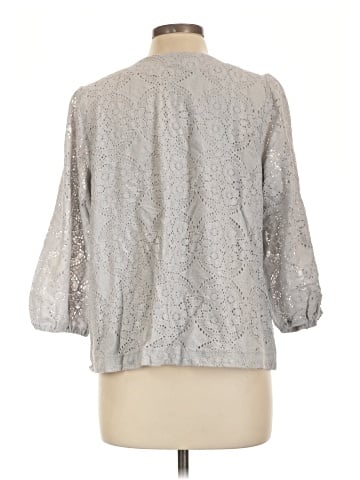 J.Jill 3/4 Sleeve Blouse (view 2)