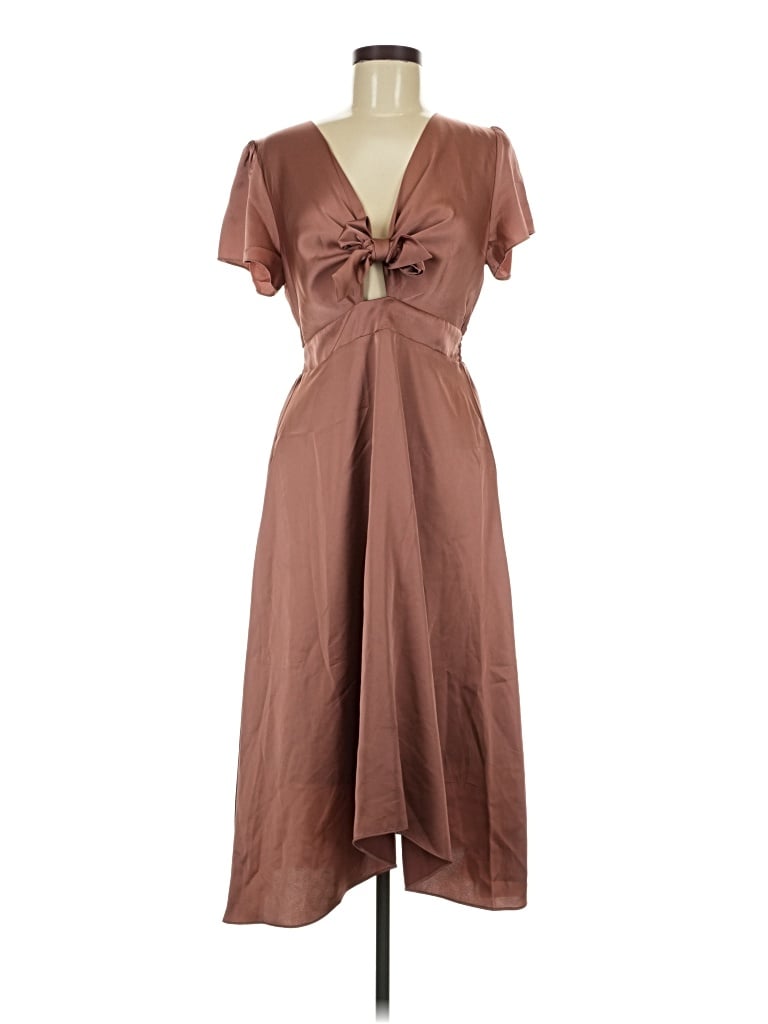 Pre-owned Baltic Born Casual Dress In Brown