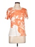 Silverwear Orange Short Sleeve Top Size L - photo 1