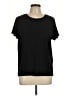 Athleta Solid Black Short Sleeve T-Shirt Size M - photo 1