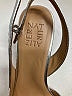Naturalizer 100% Leather White Heels Size 7 1/2 - photo 3