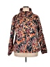 Unbranded 100% Polyester Print Orange Windbreaker Size 5X (estimated) - photo 1