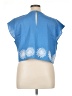 Sail to Sable 100% Polyester Blue Short Sleeve Top Size XL - photo 2