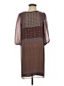 Max Studio 100% Polyester Print Brown Casual Dress Size XS - photo 1