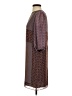 Max Studio 100% Polyester Print Brown Casual Dress Size XS - photo 5