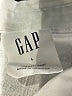 Gap Chevron-herringbone Ivory Long Sleeve Button-Down Shirt Size L - photo 7