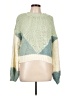 Blu Pepper 100% Acrylic Color Block Green Pullover Sweater Size L - photo 1